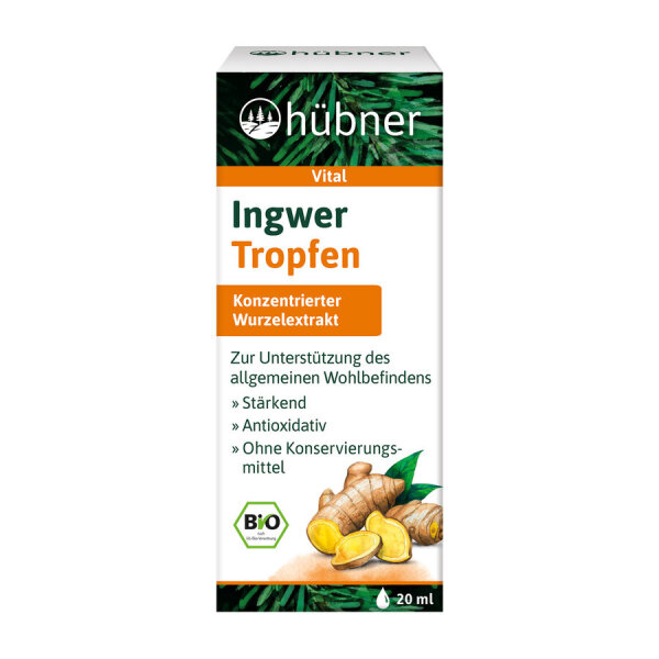Hübner Ingwer Tropfen bio