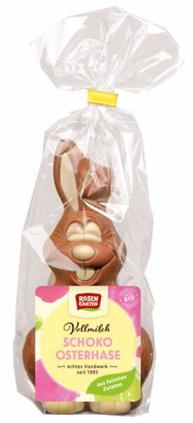 Rosengarten Vollmilch-Schoko-Osterhase bio