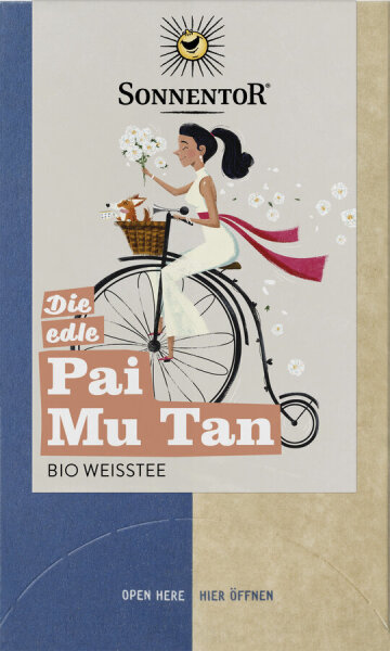 Sonnentor Weißer Pai Mu Tan Tee bio (18Btl)