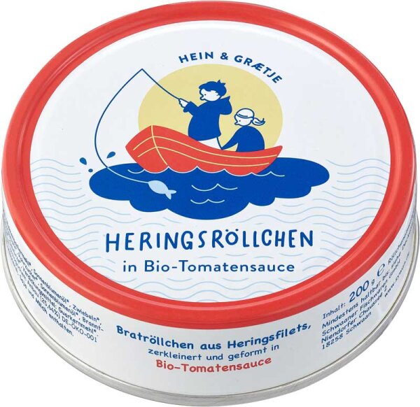 Hein & Graetje Heringsröllchen in Bio Tomatensauce