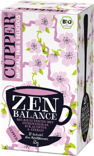Cupper Zen Balance Kräutertee bio (20Btl)