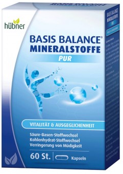 Hübner Basis Balance Mineralstoffe Pur (60St) 