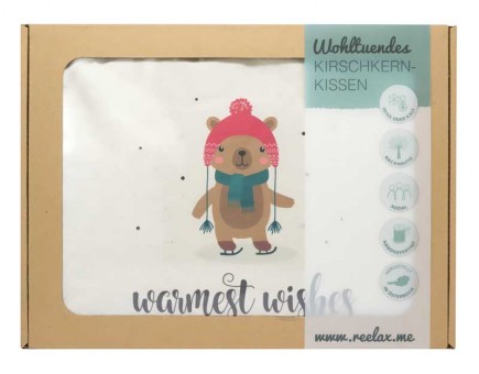 Insieme Kirschkernkissen - Bär (warmest wishes) 