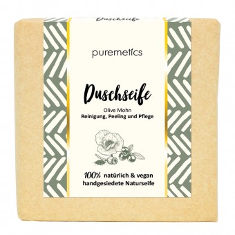 puremetics Dusch-Seife Olive Mohn 